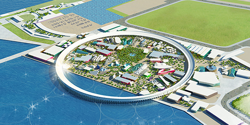 大阪・関西万博イメージイラスト（提供：2025年日本国際博覧会協会）