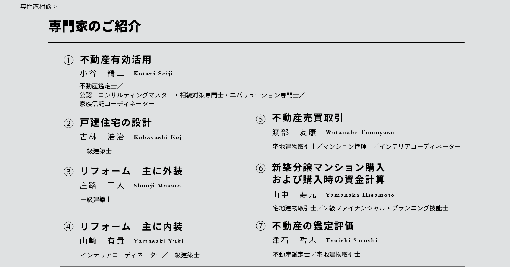 近鉄不動産の専門家相談online七住士サイトです。
