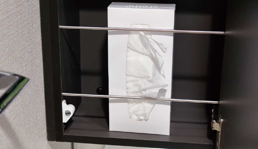 ティッシュボックス専用収納